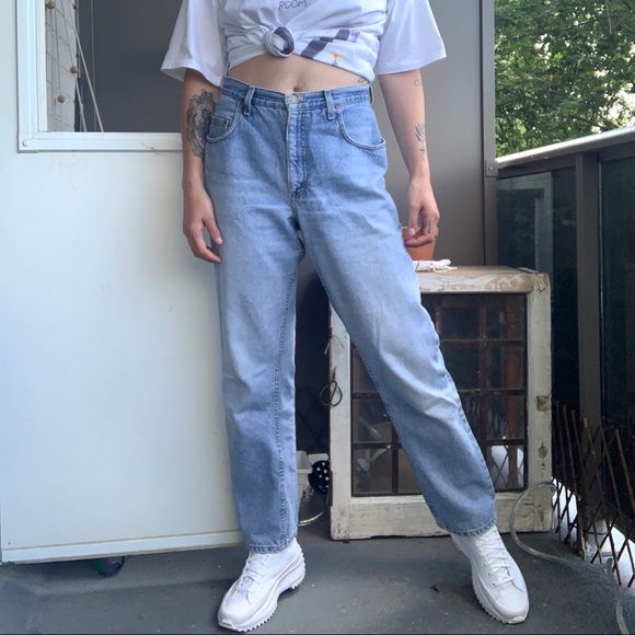 M-L | Vintage reworked Lee jeans baggy denim - Picture 3 of 3